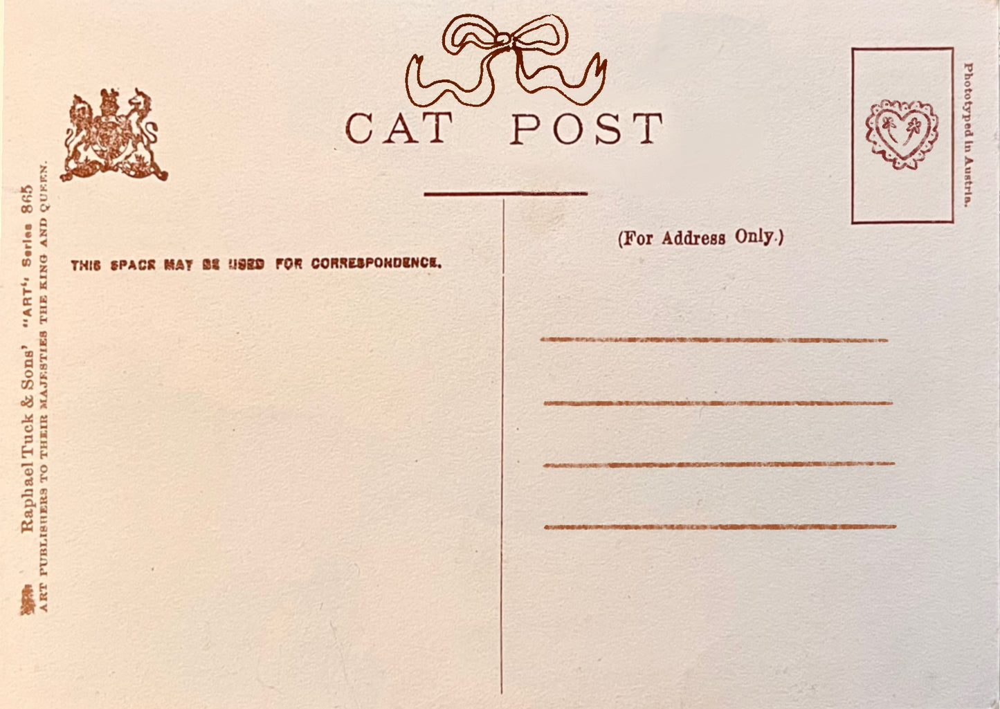 cherry of my pie postcard print