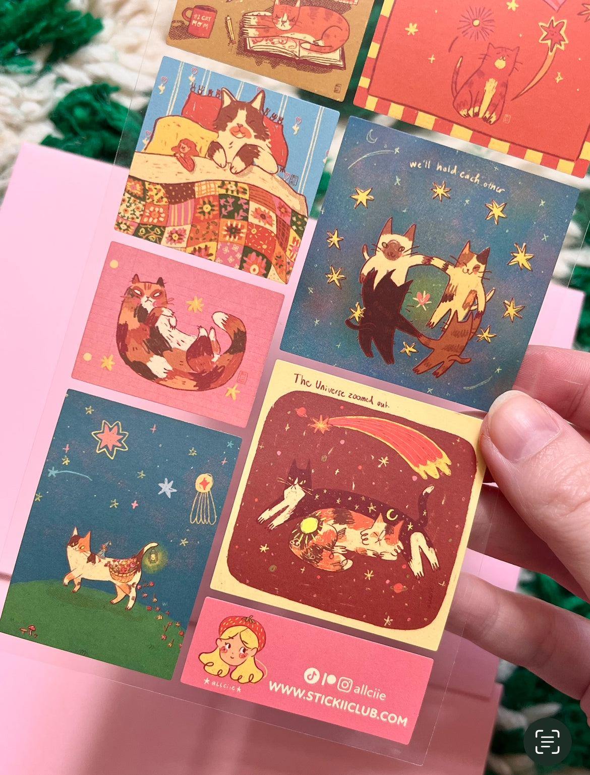 Cat Sticker sheet