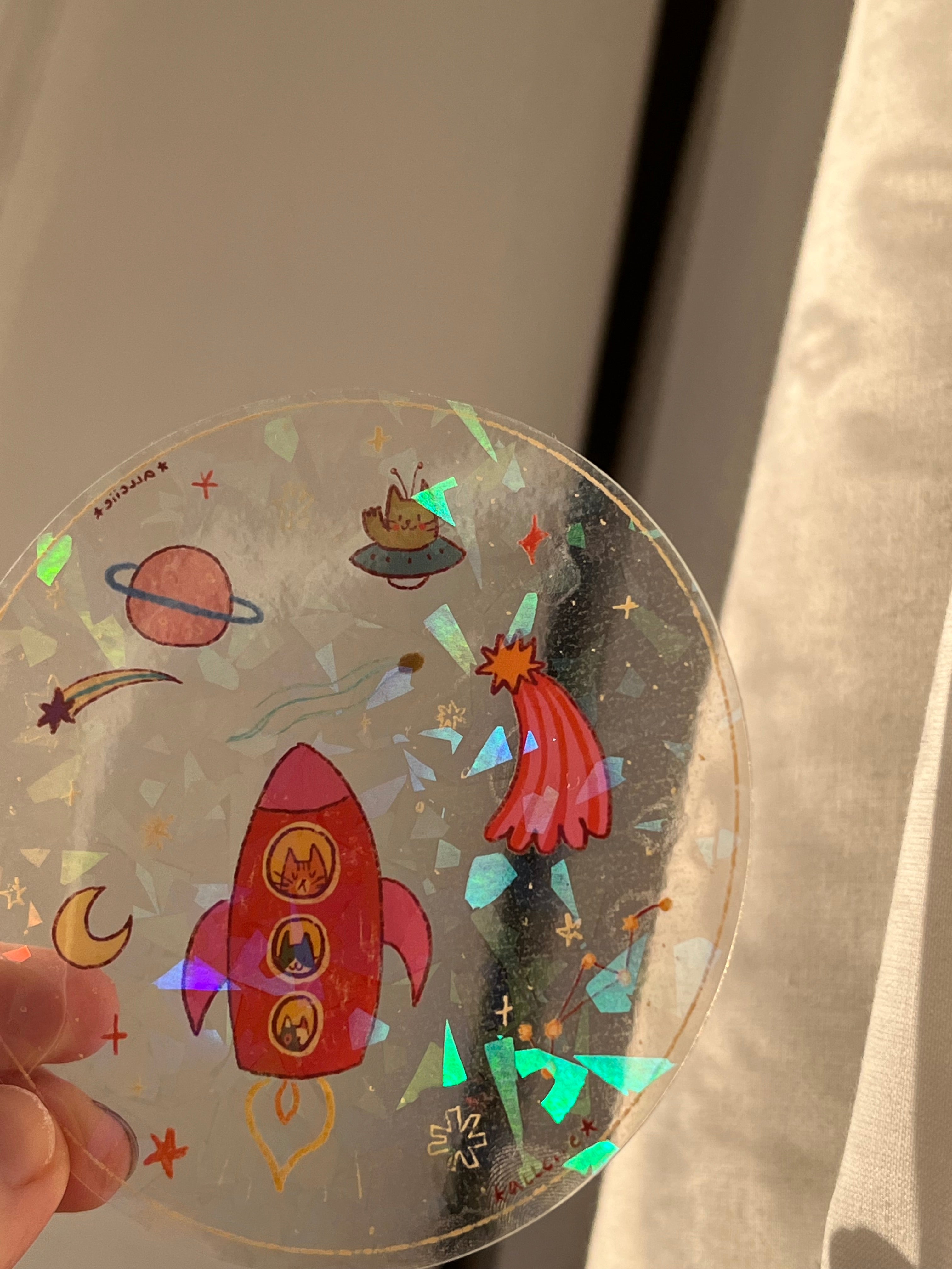 Rainbow window sticker