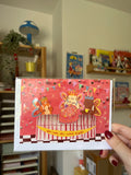 Pink birthday card
