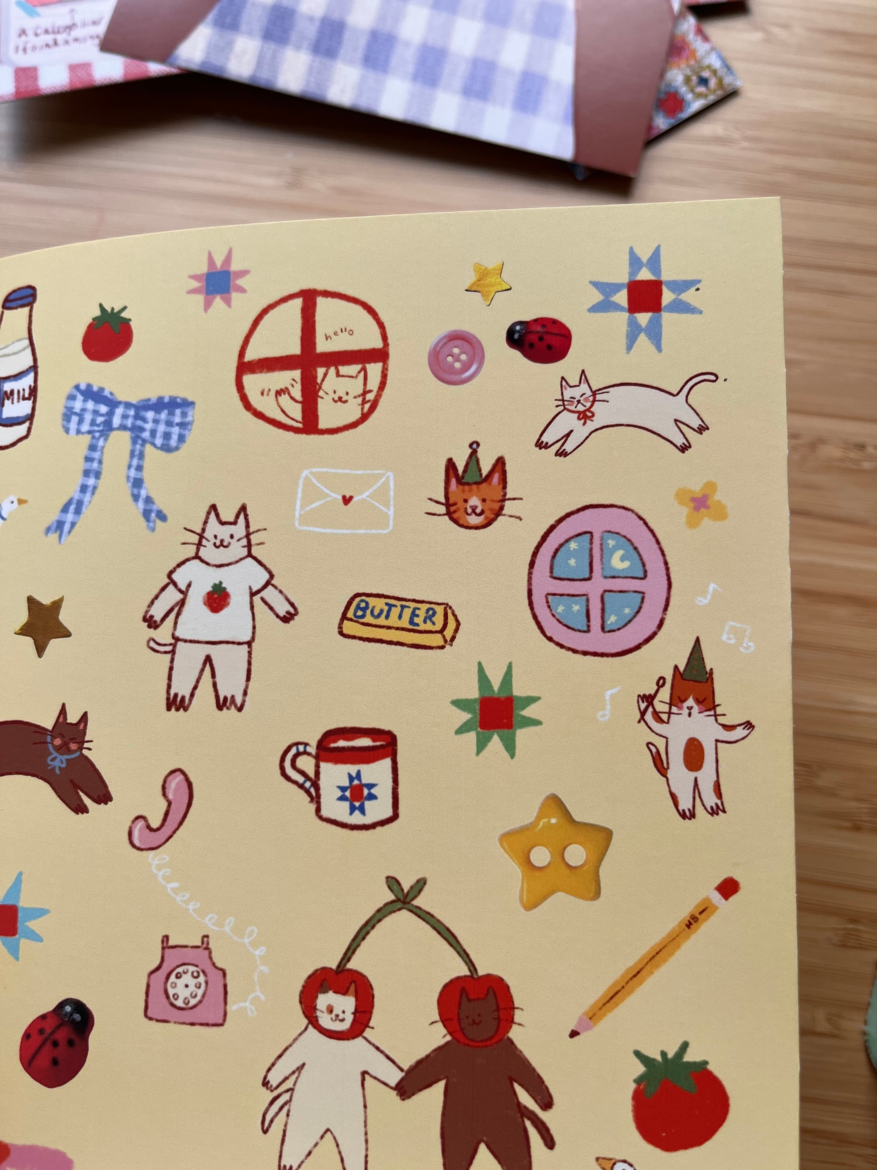 A5 Softcover cat notebook