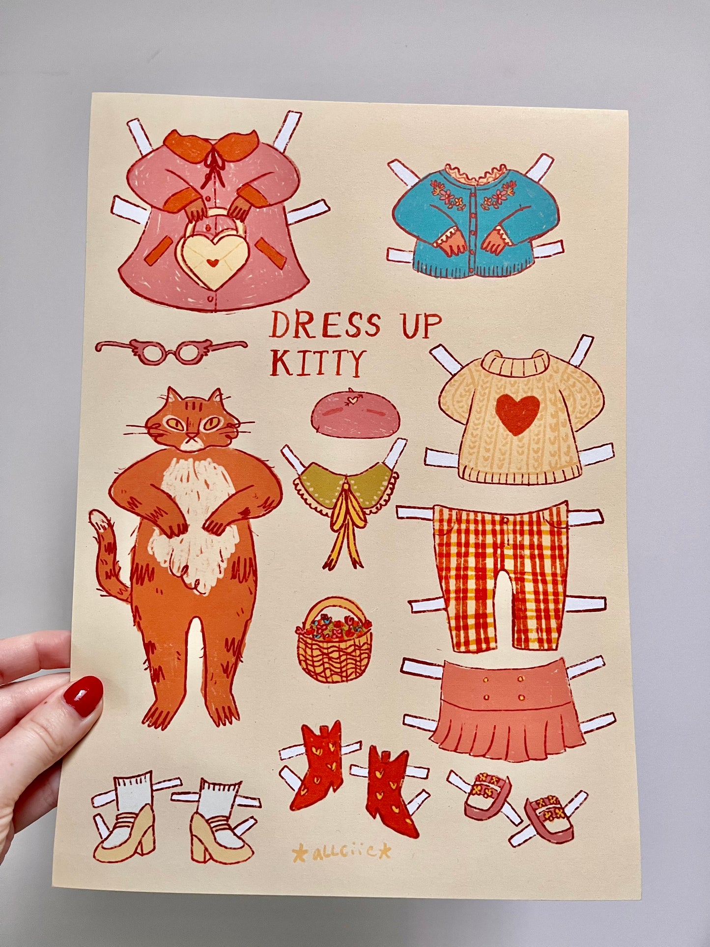 Dress up kitty