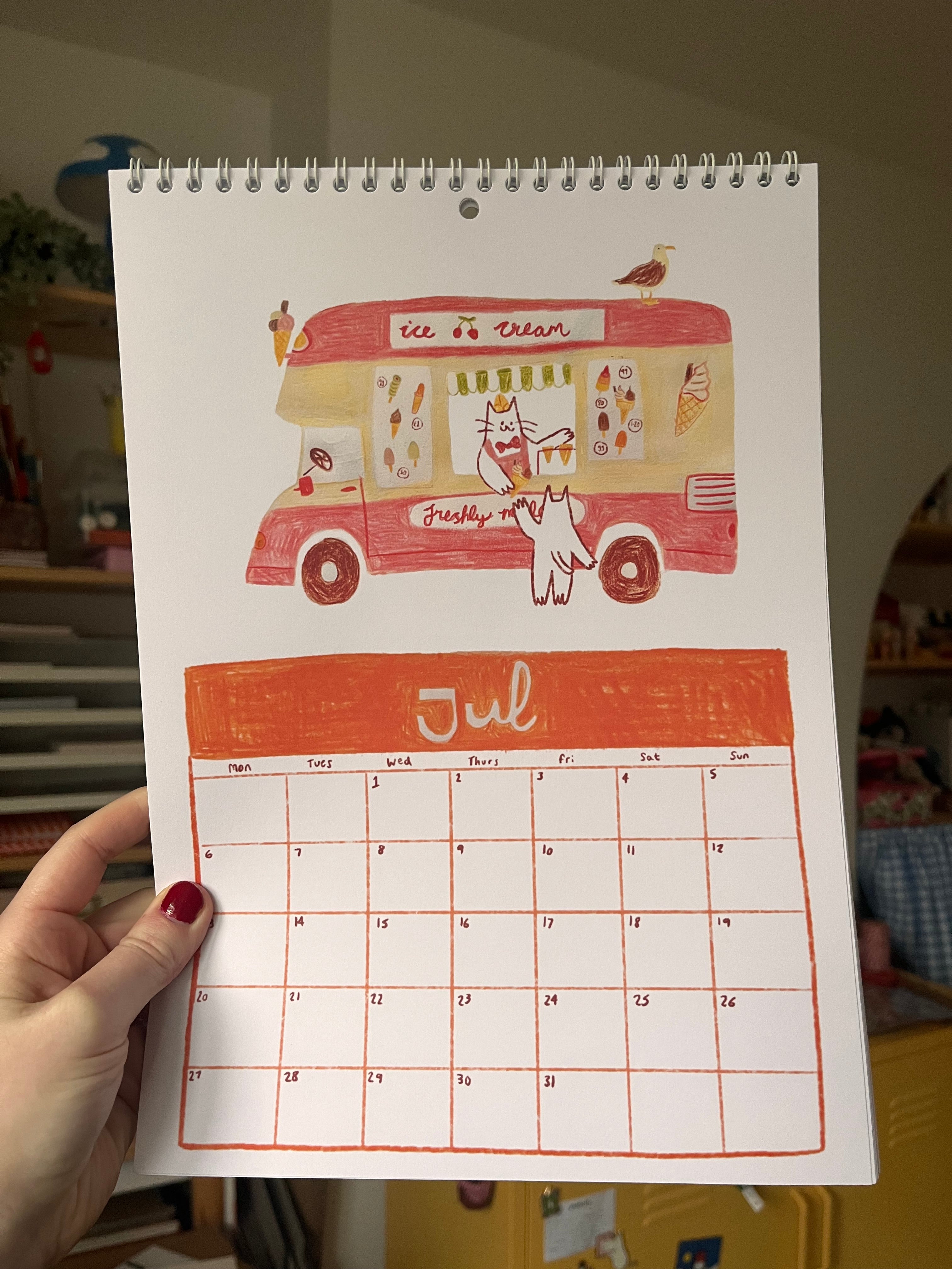 2026 Cat Calendar