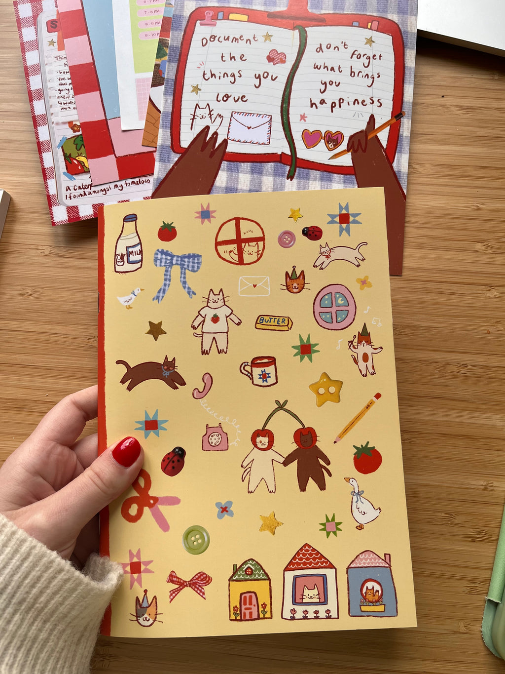 A5 Softcover cat notebook