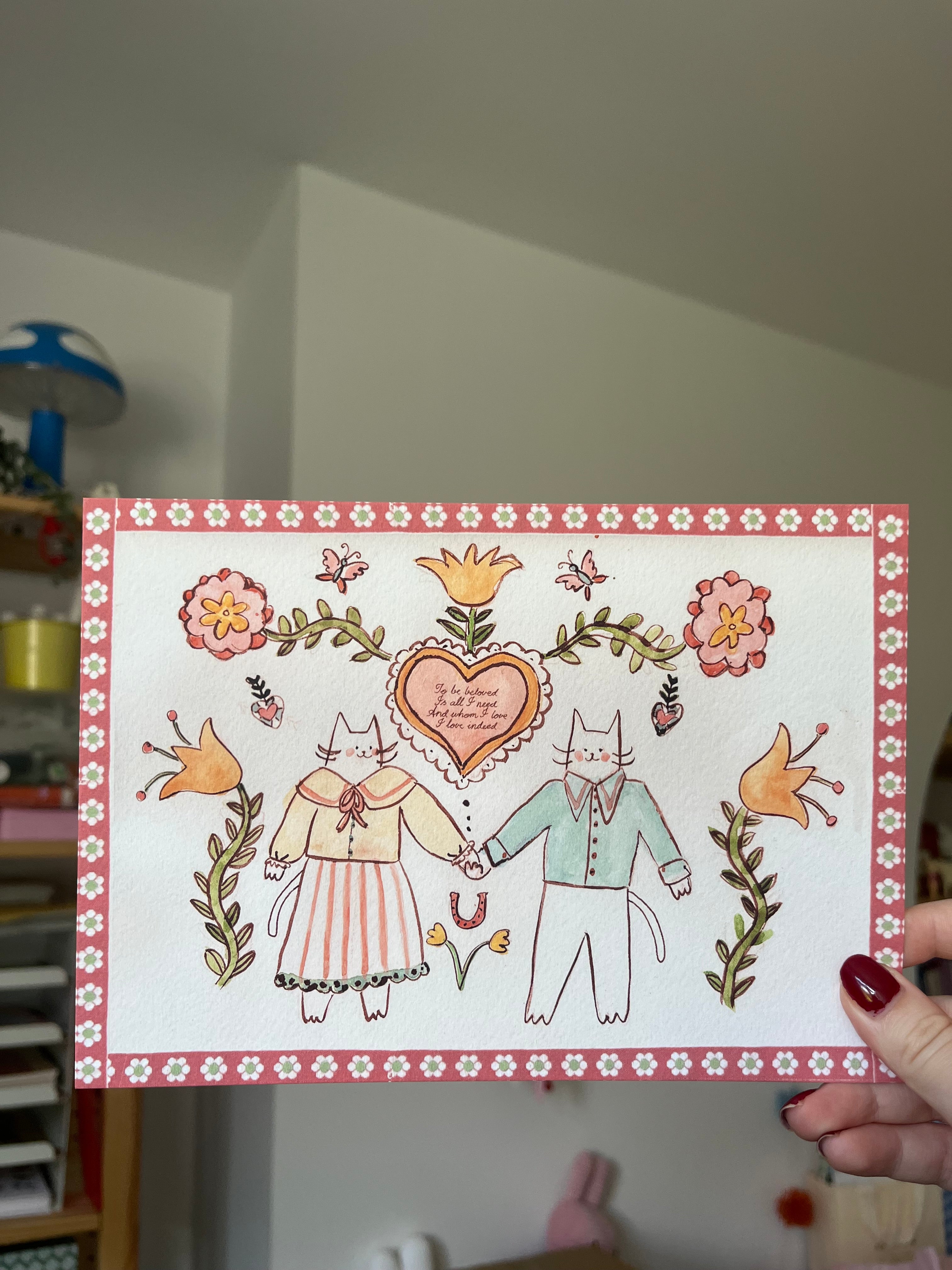 beloved art print