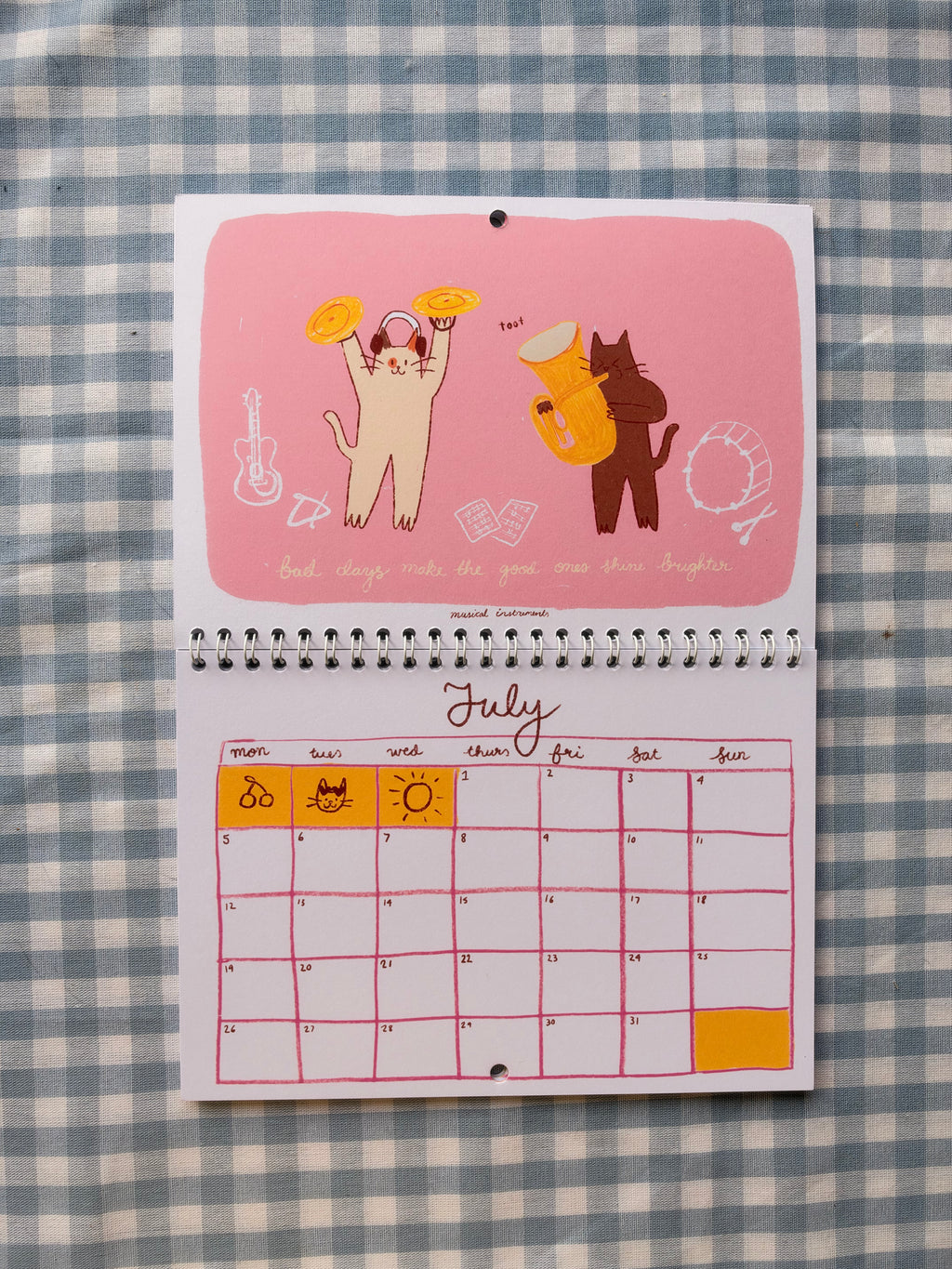 2027 Cat Calendar Preorder