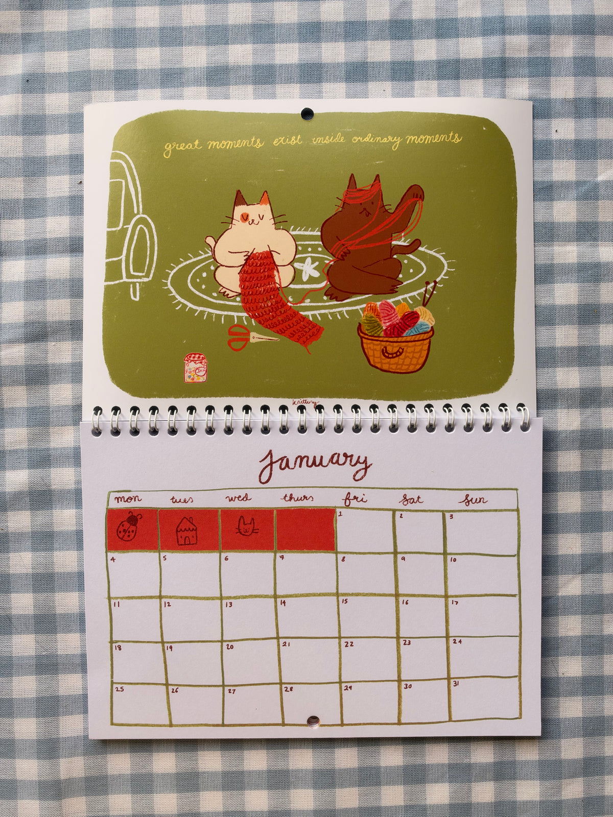 2027 Cat Calendar Preorder