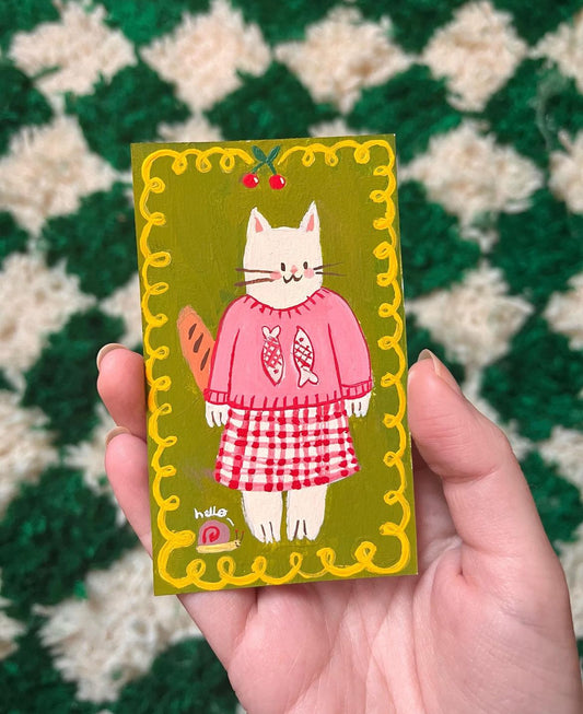 Mini cat print