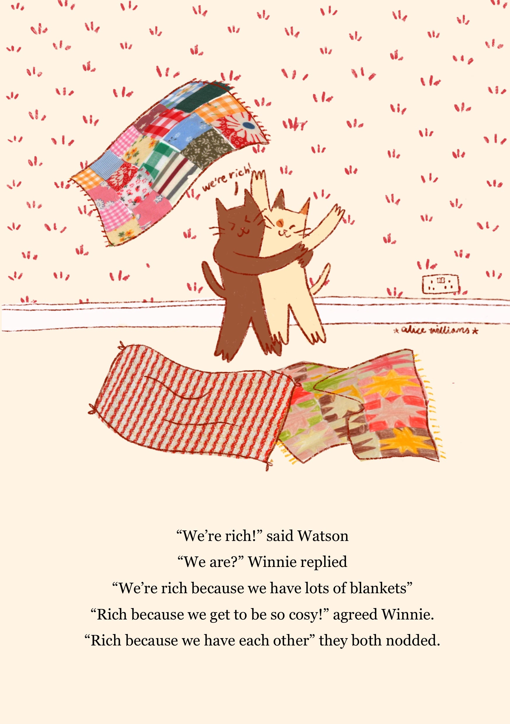 ‘We’re rich!’ print