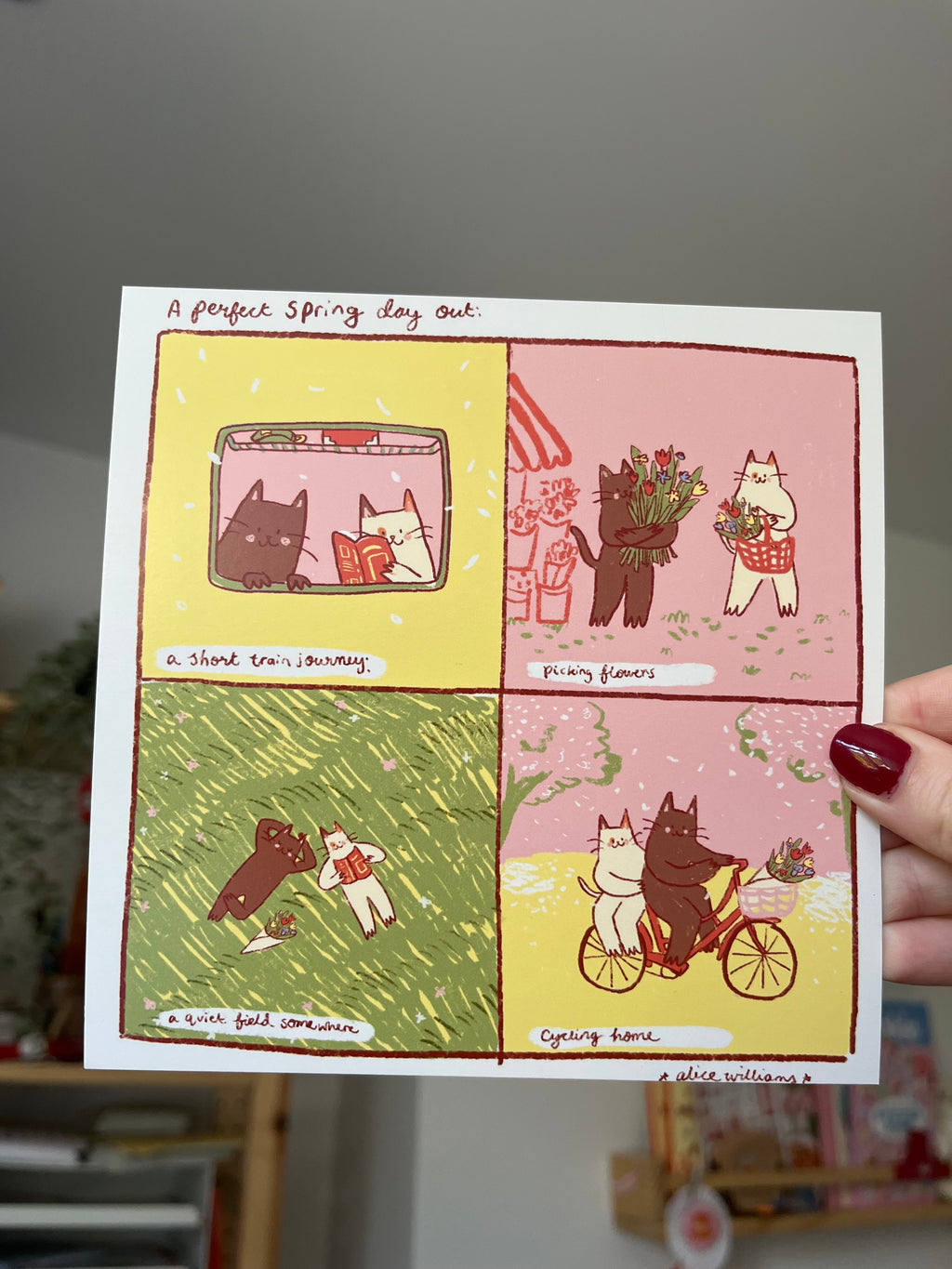 Spring day print