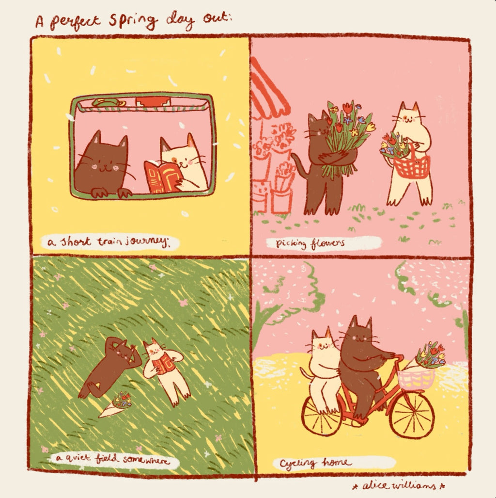 Spring day print