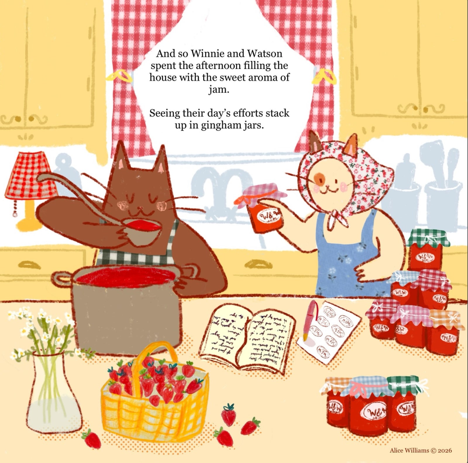 jam making print