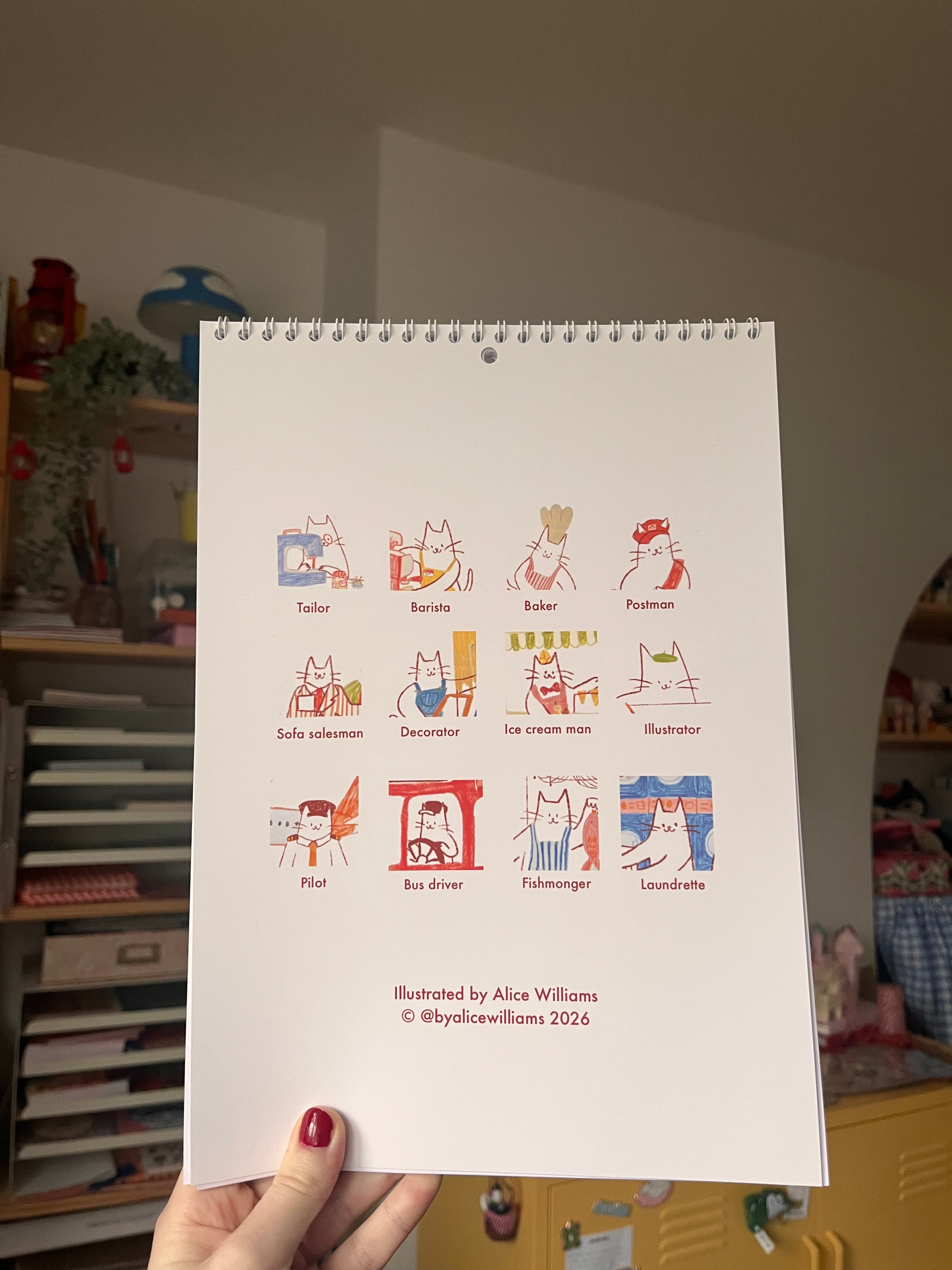 2026 Cat Calendar