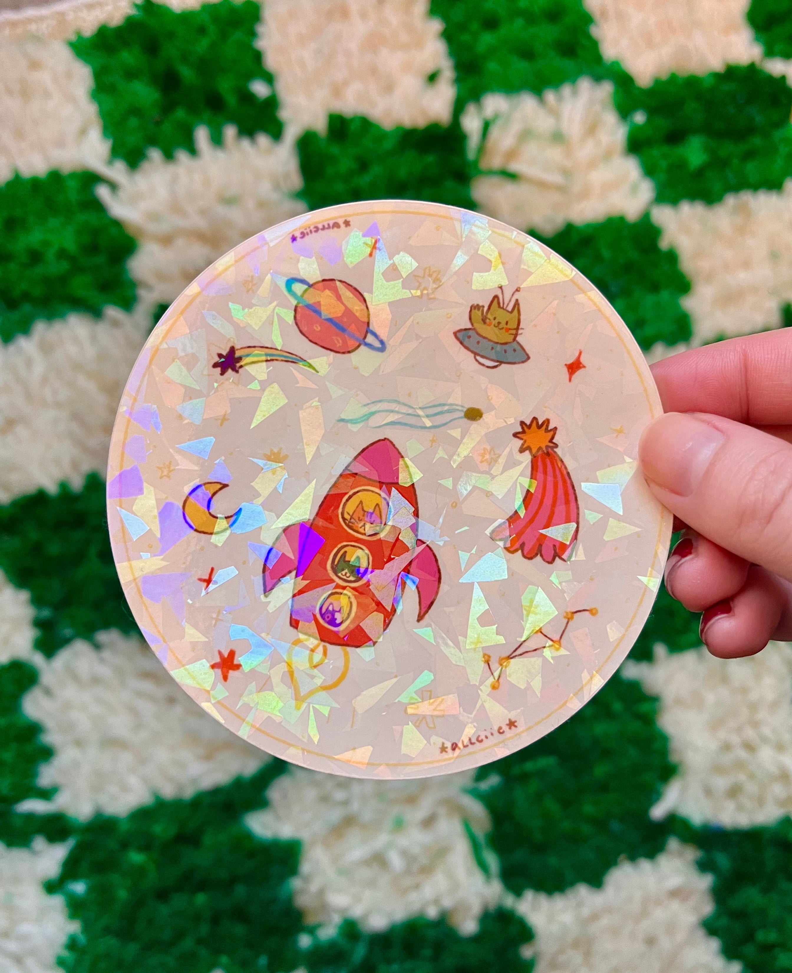 Rainbow window sticker