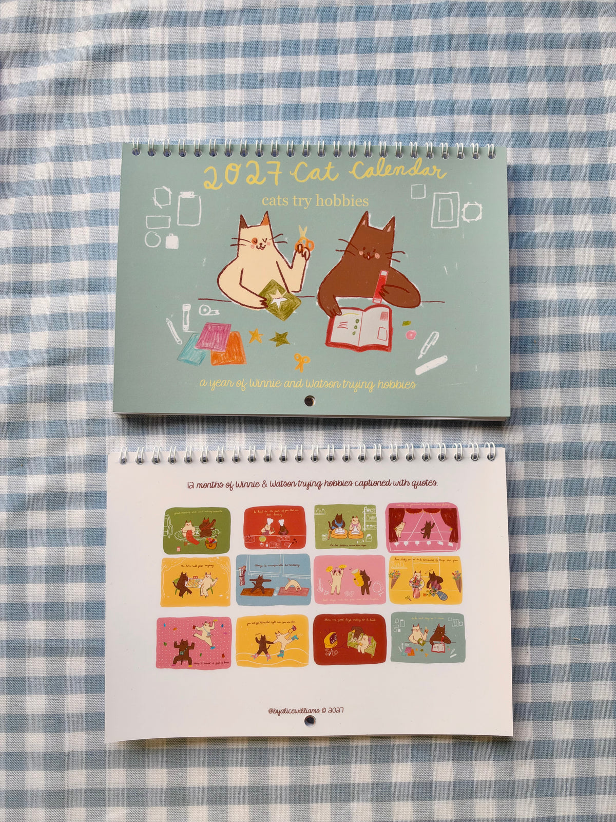 2027 Cat Calendar Preorder