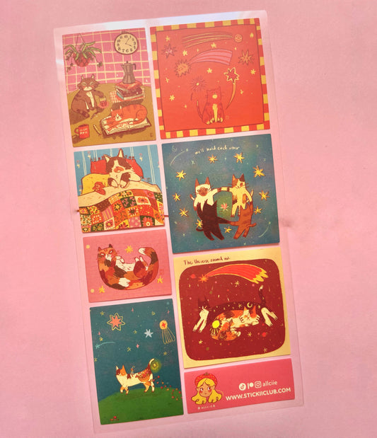 Cat Sticker sheet