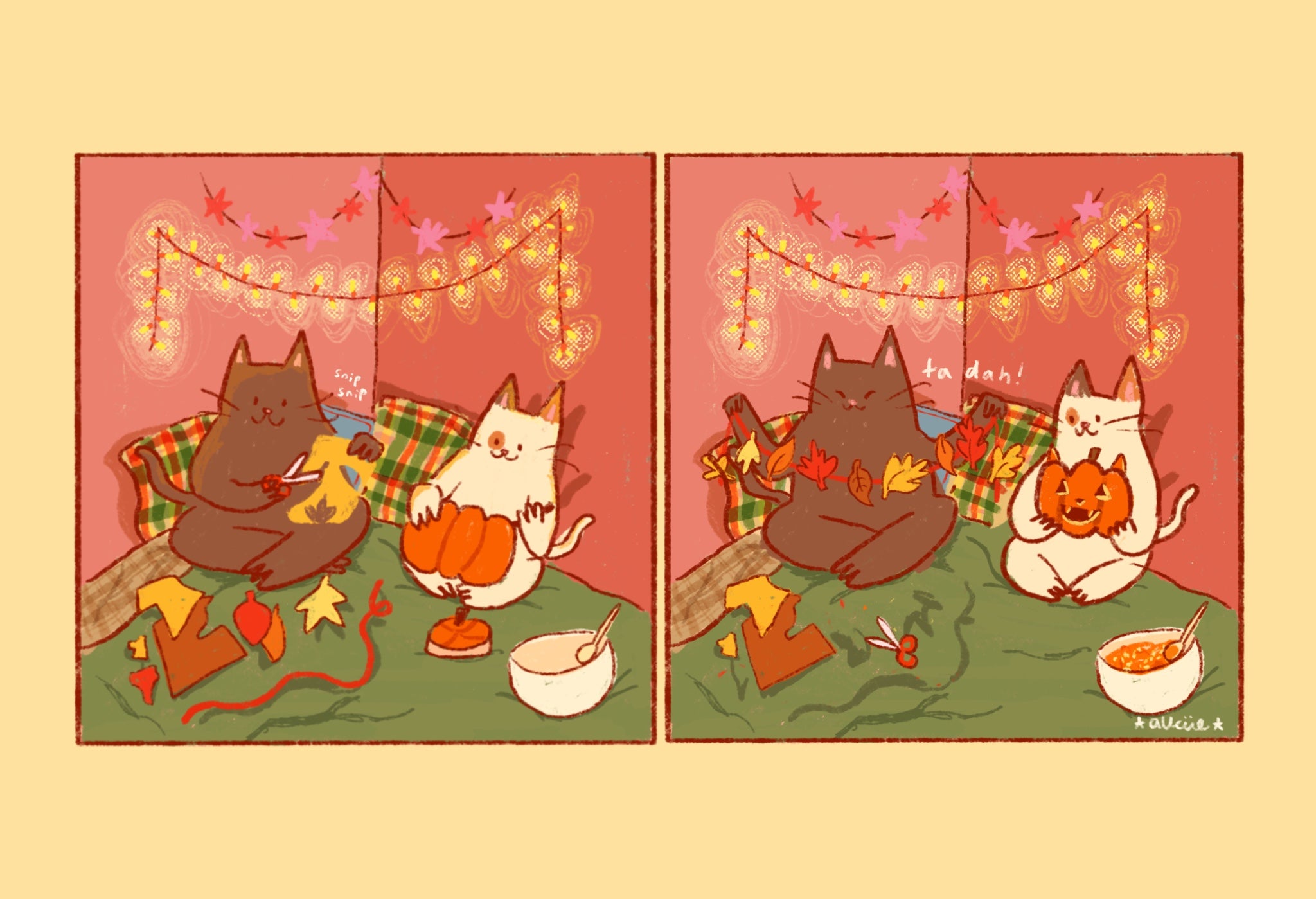 Cosy crafts print