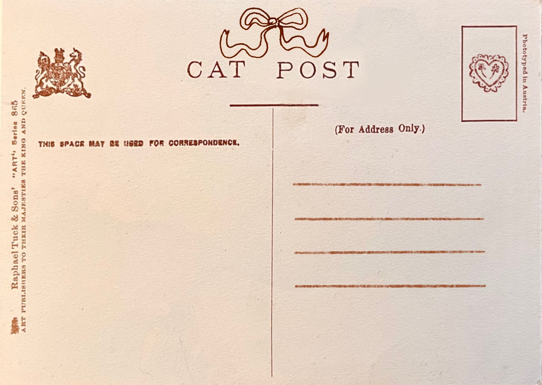 cherry of my pie postcard print