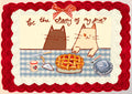 cherry of my pie postcard print