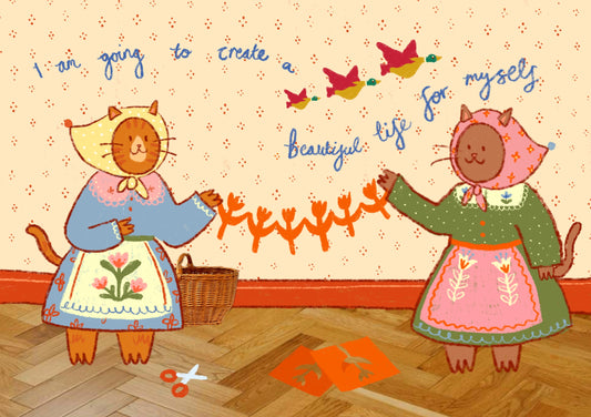 Beautiful life print