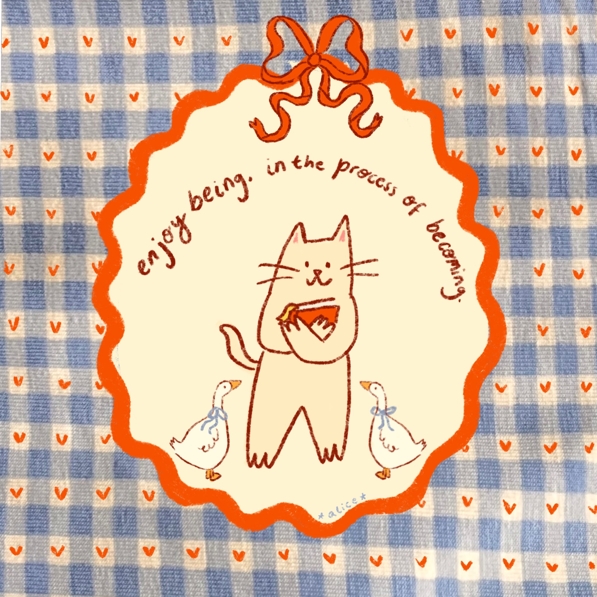 Enjoy being print