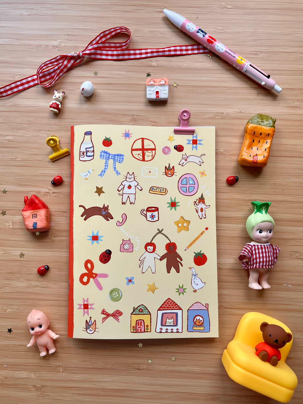 A5 Softcover cat notebook