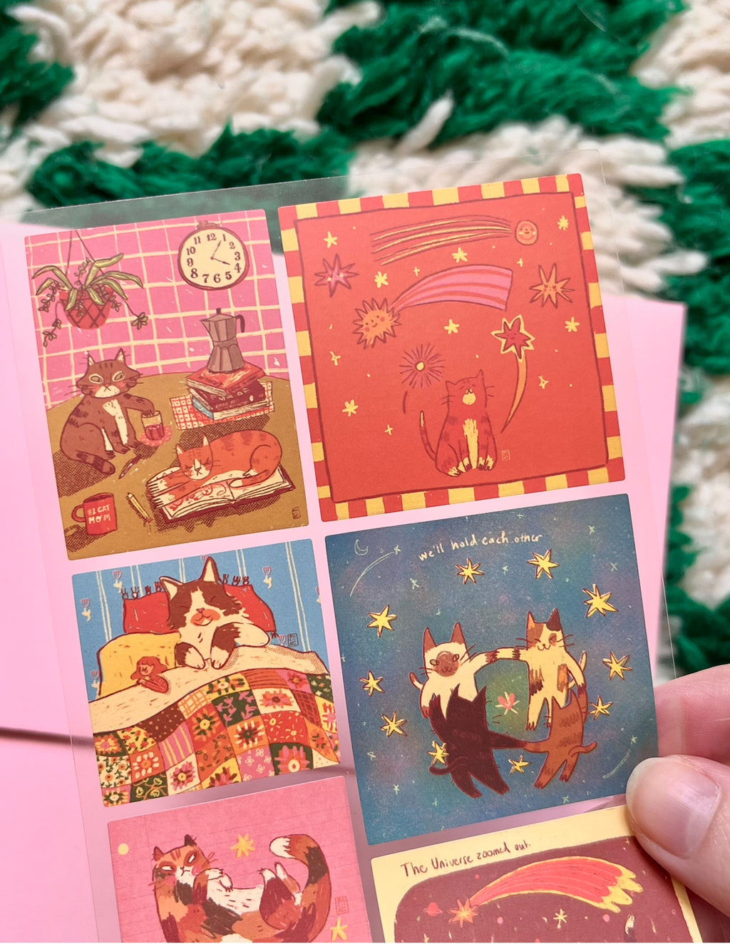 Cat Sticker sheet