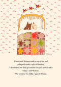Winnie and Watson's cold day out print